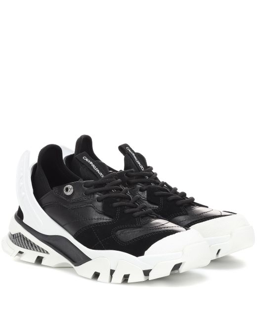 calvin klein 205w39nyc sneakers black