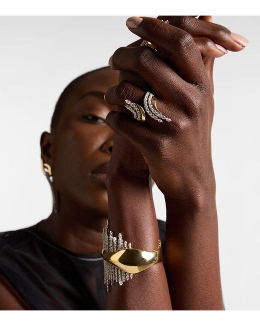 Anillo Golden Strada De Oro De 18 Ct Con Diamantes YEPREM de color White