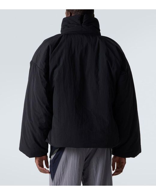 ERL Black Puffer Jacket for men
