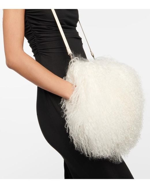 Magda Butrym Natural Shearling Muff