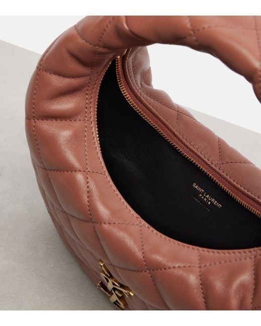 Saint Laurent Brown Tote Bag Icarino Aus Leder