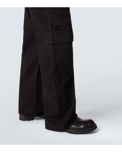 Jeans Cargo Drkshdw De Tiro Bajo Rick Owens de hombre de color Black