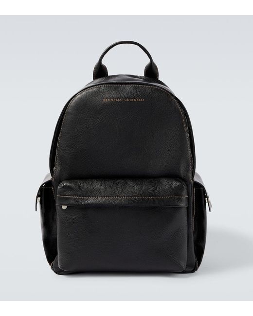 Zaino di Brunello Cucinelli in Black da Uomo