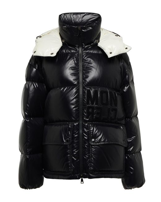 Moncler Abbaye Quilted Puffer Jacket in Black | Lyst