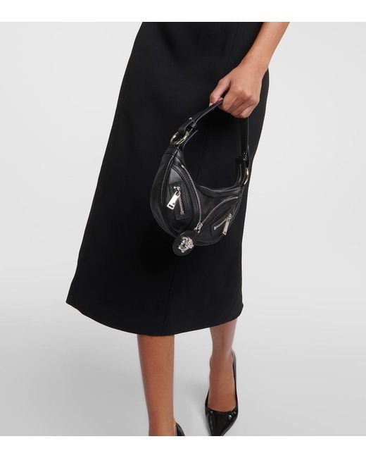 Versace Black Medusa '95 Halterneck Midi Dress