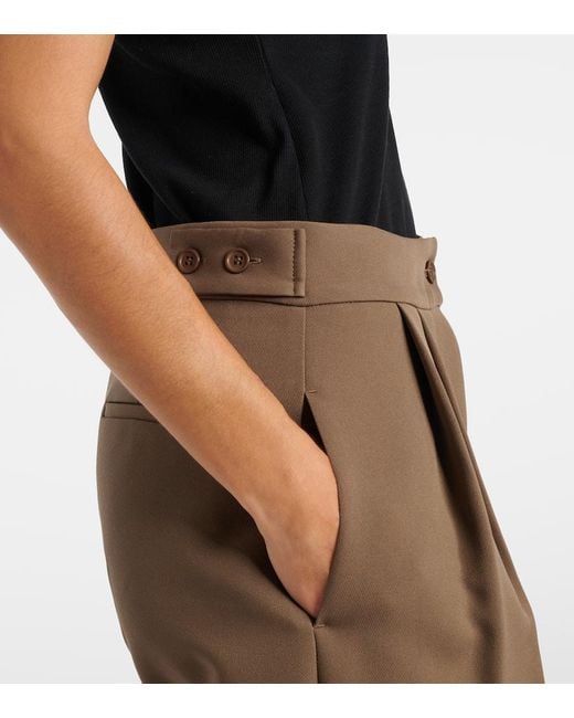 Pantaloni Doyer A Gamba Larga di Frankie Shop in Brown