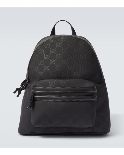 Zaino Imbottito Gg di Gucci in Black da Uomo