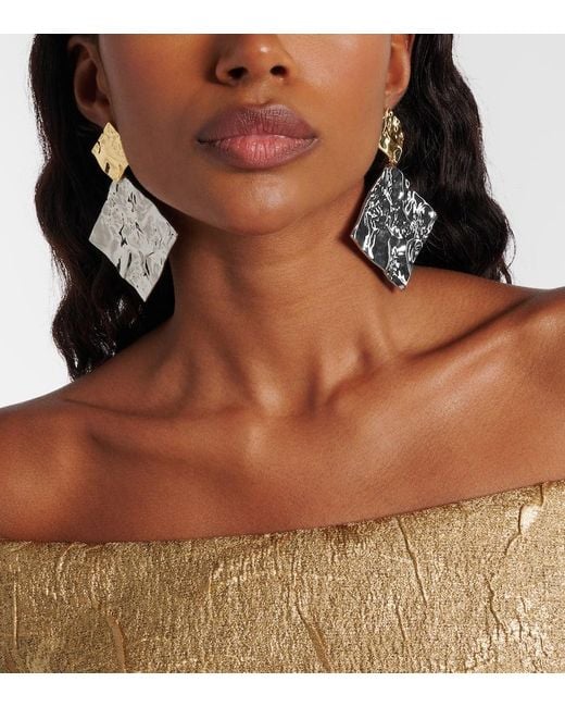 Rebecca Vallance Metallic Ohrringe