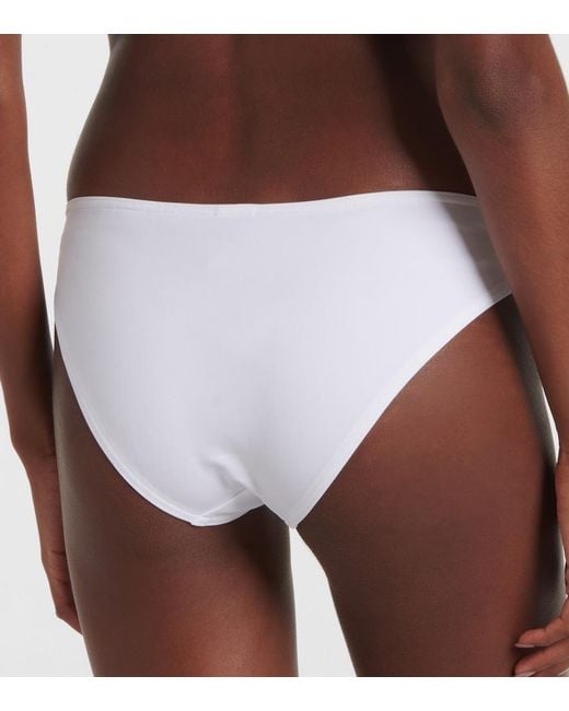 Eres White Cavale Bikini Bottoms