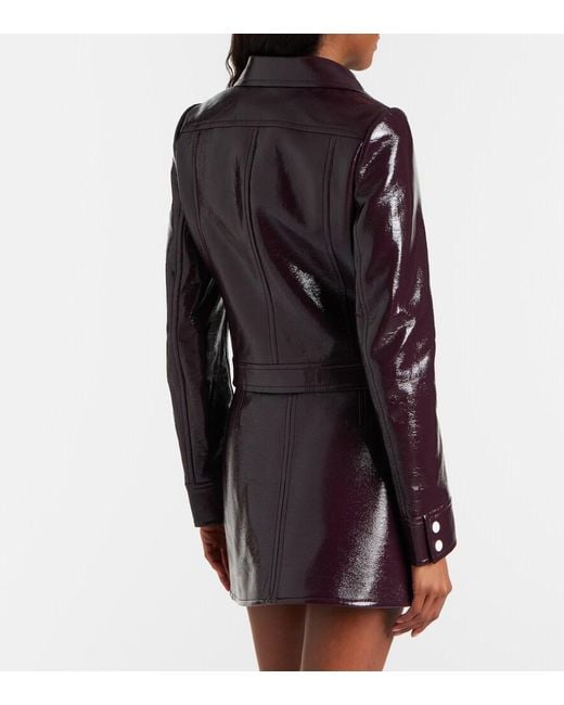 Courreges Blue Reedition Logo Jacket