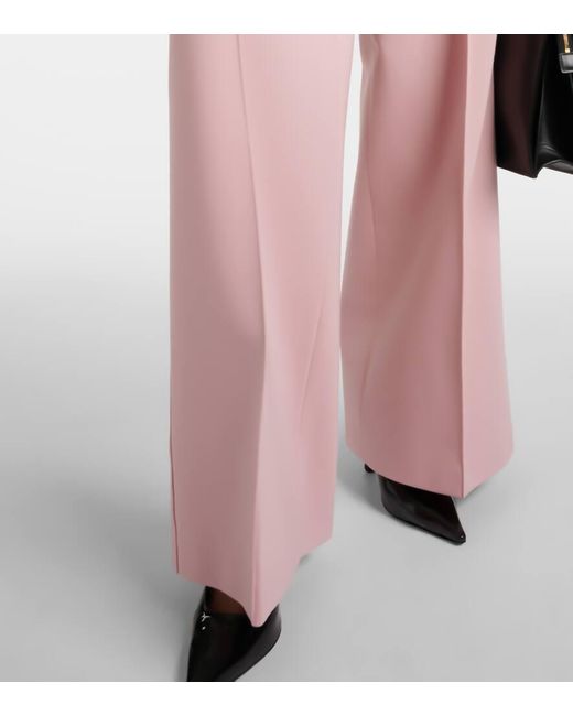 Pantaloni a gamba larga Emotional Essence a vita alta di Dorothee Schumacher in Pink