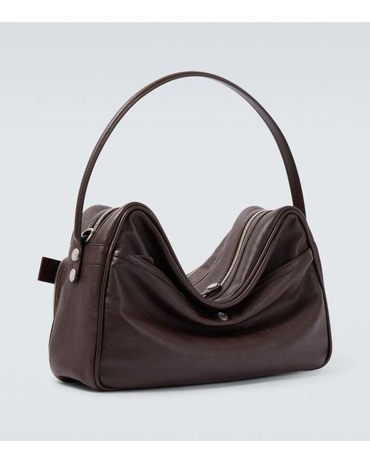 Sac Camero En Cuir Acne pour homme en coloris Black