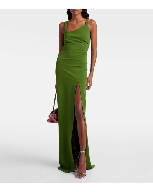 The Attico Ora 95 Metallic Leather Slingback Sandals