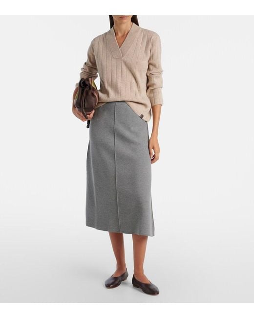 Pullover Arten di Max Mara in Natural