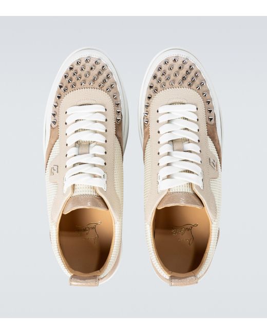 Christian Louboutin Happyrui Spikes Sneakers for Men | Lyst