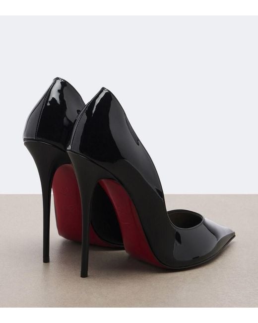 Christian Louboutin Black La Pigalle Patent Leather Pumps
