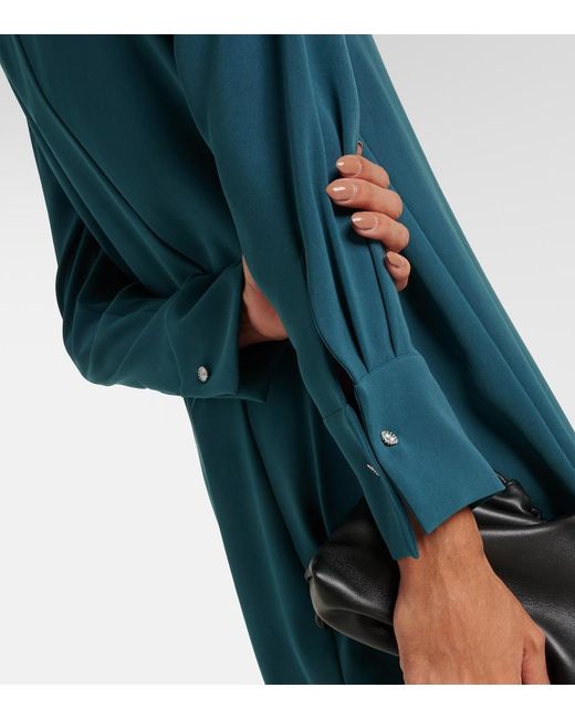 Max Mara Green Oboli Blouse