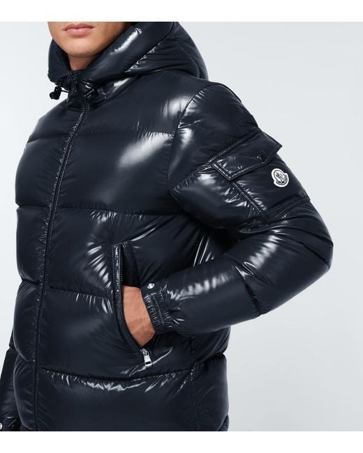 Moncler Blue Ecrins Down-Filled Jacket for men