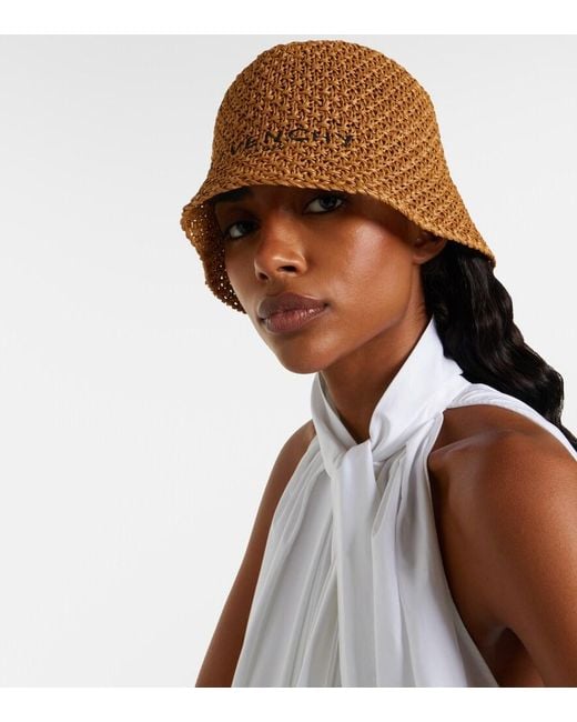 Givenchy Brown Hut Aus Einem Baumwollgemisch
