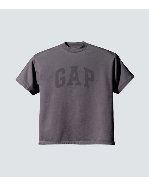 YEEZY GAP ENGINEERED BY BALENCIAGA Black Dove Fleece Printed T-shirt for men