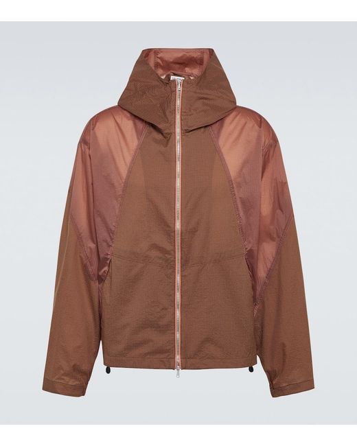 Our Legacy Brown Retrospec Paneled Technical Jacket for men