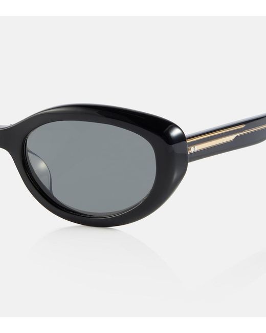 Khaite Brown X Oliver Peoples 1969c Oval Sunglasses