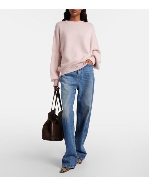 Khaite Blue Bonnie Straight Jeans