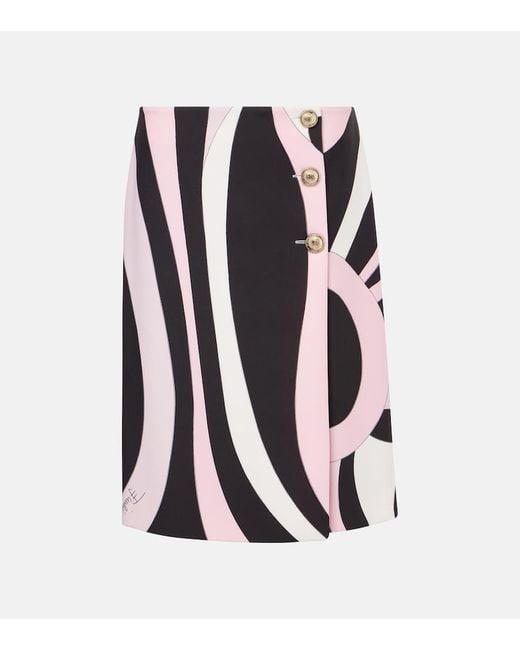 Gonna Midi di Emilio Pucci in Black