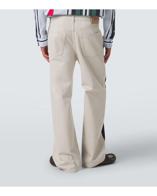 Jean Straight Loewe pour homme en coloris Blue