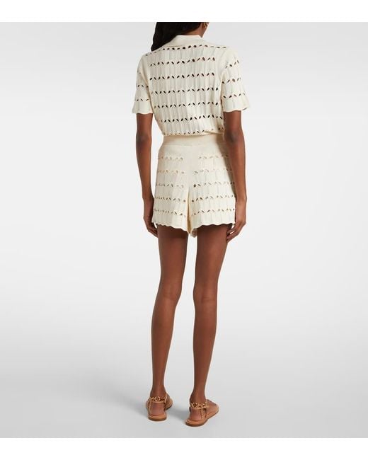 Shorts di Zimmermann in Natural