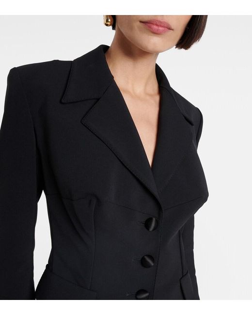 Dolce & Gabbana Blue Cropped Blazer