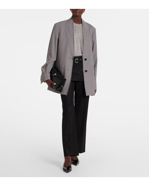 Totême Gray Wool Blazer