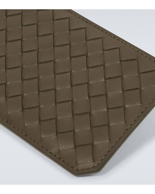 Portacarte di Bottega Veneta in Brown da Uomo