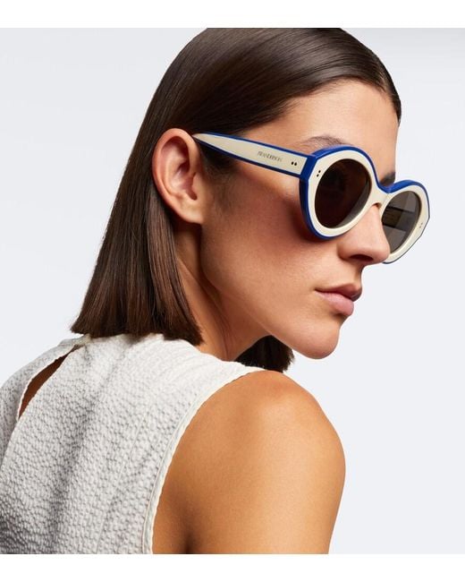J.W. Anderson Brown Jwa07 Bumper Round Sunglasses