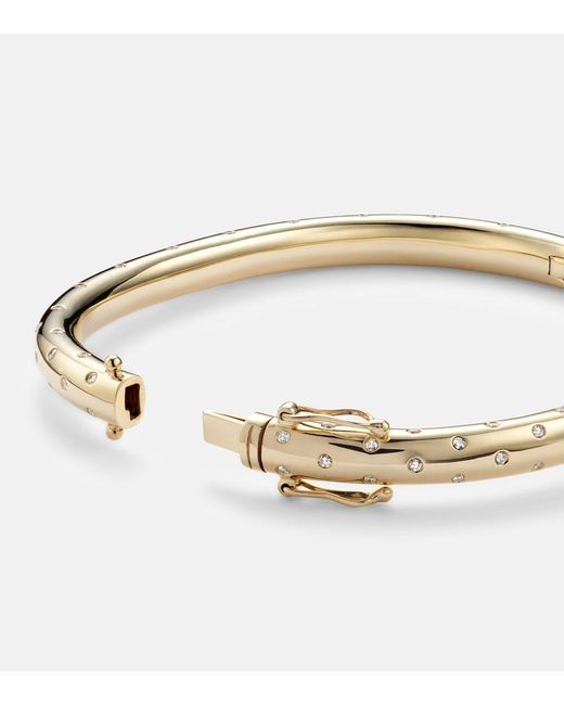 Anita Ko Metallic Cosmo Orion 18Kt Bangle With Diamonds