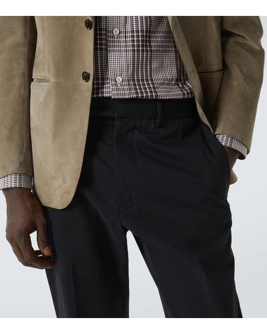 Pantaloni Chino di Tom Ford in Black da Uomo