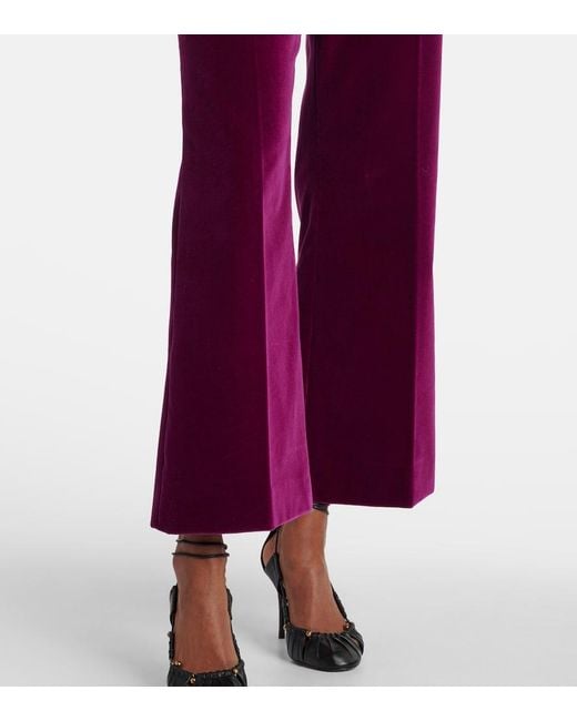 Chloé Purple Trousers