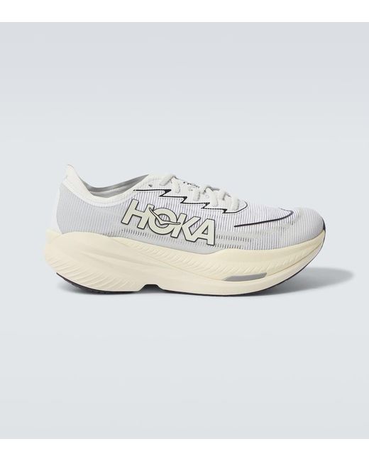 Hoka One One White Mach X 2 Sneakers for men