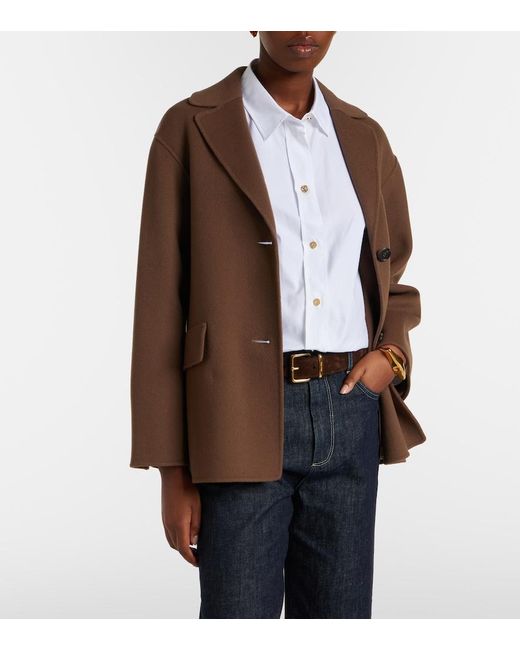 Max Mara White Cotton Poplin Oxford Shirt
