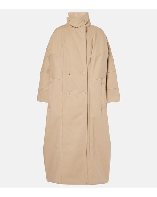 Dries Van Noten Natural Cotton-Blend Coat
