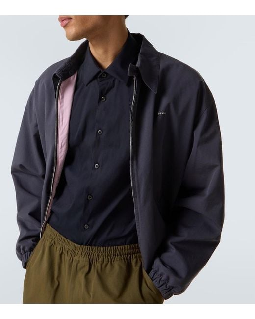 Camicia di Prada in Blue da Uomo
