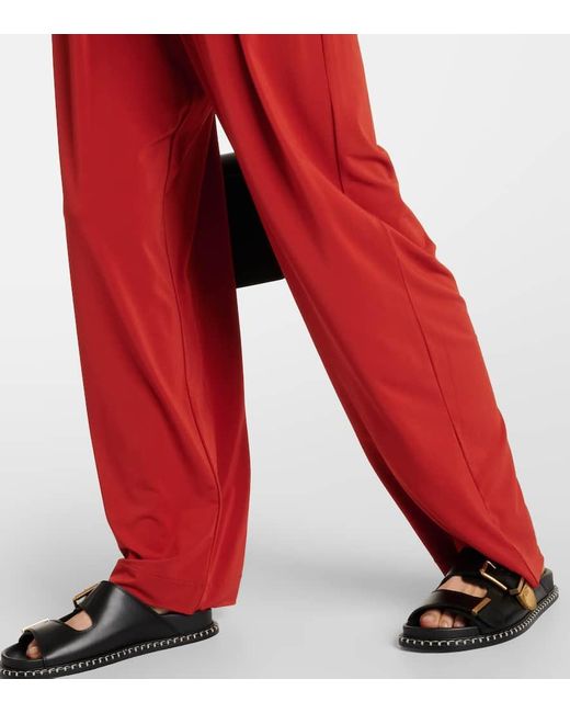 Pantalones rectos Giochi Max Mara de color Red