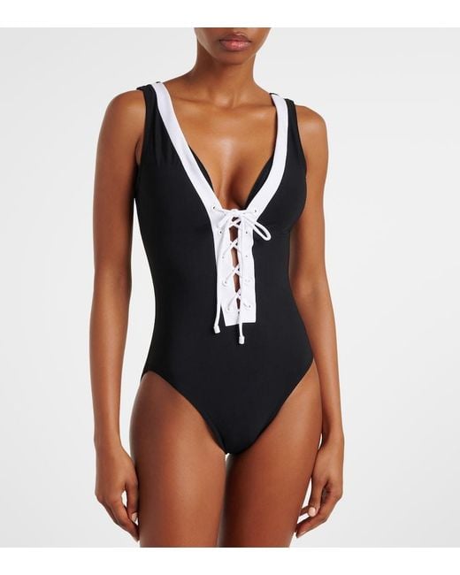 Karla Colletto Black Demi Swimsuit
