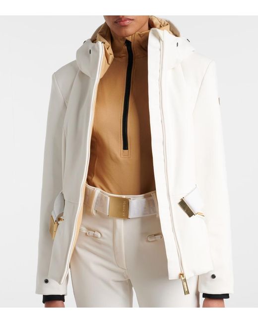 Goldbergh White Prezioso Down Ski Jacket