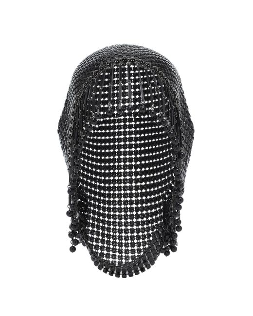 Paco Rabanne Black Chainmail Headpiece