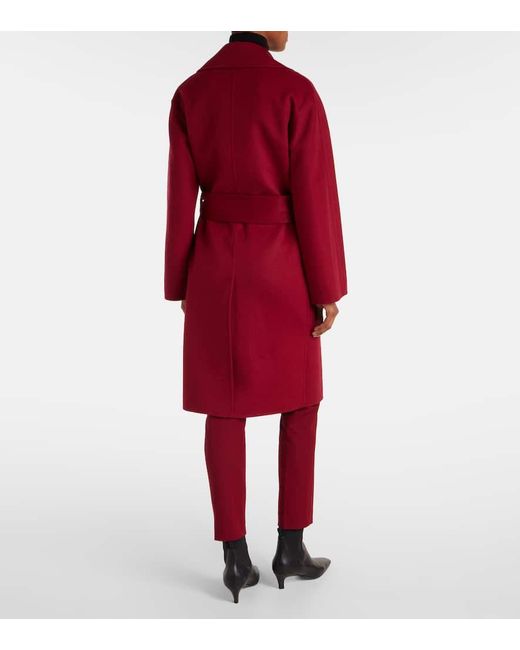 Joseph Red Mantel Aus Wolle Und Kaschmir