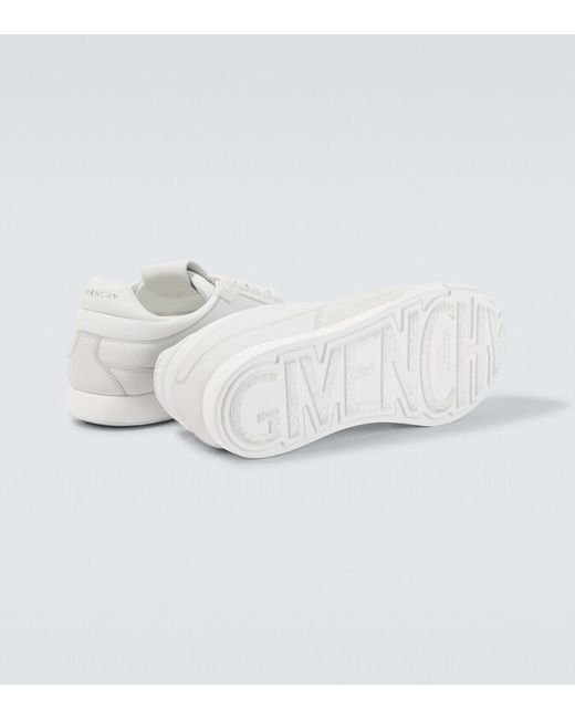 Baskets Yard Court En Cuir Givenchy pour homme en coloris White