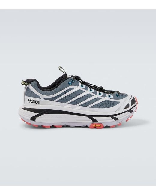 Hoka One One Blue Mafate Three2 Sneakers for men