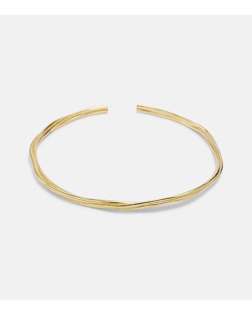 YSSO White Lydia 24Kt-Plated Choker