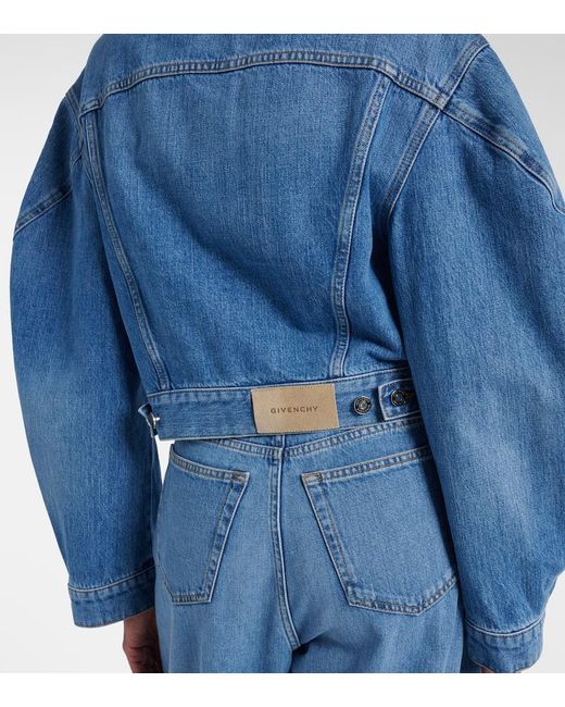 Veste En Jean Givenchy en coloris Blue